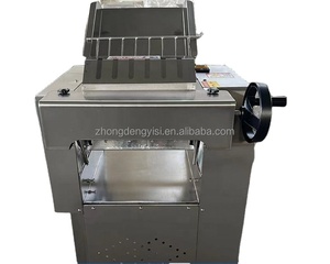 Máquina Eléctrica Comercial para Hacer Pasta y Fideos, Rodillo Amasador de Acero Inoxidable para Sobremesa, para Hacer Dumplings - Product Image 2