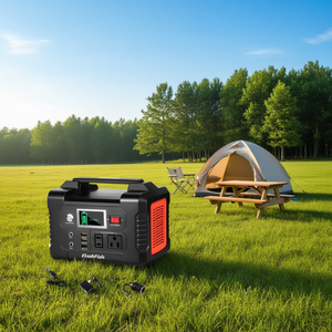 FlashFish 40800mAh <b>Portable</b> Power Station 200W Solar Generator 110V <b>AC</b> Outlet 2 DC Ports 3 USB Ports Backup Battery Pack - Product Image 2