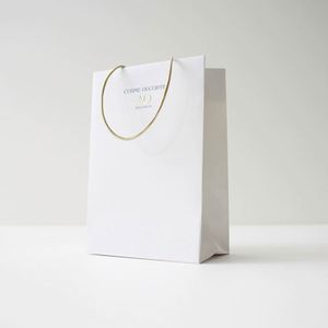 Factory Price High Quality Paper Shopping Handle Ribbon <b>Bag</b> Luxury Recyclable Paper <b>Bag</b> Cardboard <b>Gift</b> <b>Bags</b> Cosmetic Package - Product Image 2