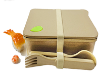 Boîte à bento en écorce de riz de nouvelle conception pour enfants