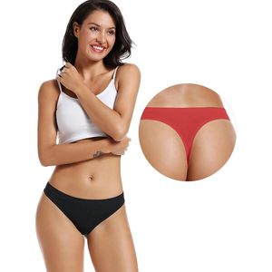 FOXA Lot de 5 culottes sans couture pour femme, taille basse, confortables et respirantes - Product Image 4