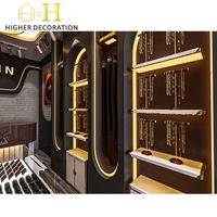 Design d'intérieur moderne pour boutique de maquillage, conception d'agencement pour boutique de maquillage, design de décoration pour boutique de parfums