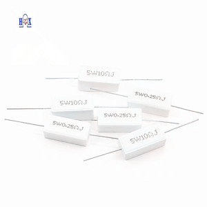 Résistance en Ciment Céramique de Haute Qualité 5W <span class=keywords><strong>10</strong></span> Ohms 10R - Product Image 6