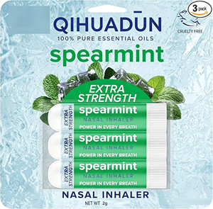 Vente en gros de bâtonnets nasaux à la menthe verte de qualité supérieure, fonction relaxante, inhalateur d'huiles essentielles pour les voyages, emballage personnalisé, marque QHD - Product Image 1