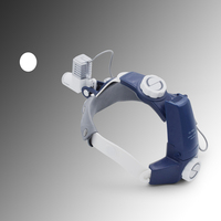 Source de lumière LED à double batterie rechargeable Lampe frontale sans fil 5W pour la chirurgie cardiaque Chirurgie cérébrale neurochirurgie