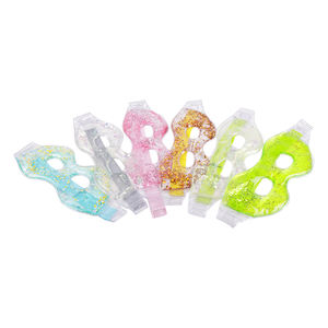 Oreiller en <span class=keywords><strong>gel</strong></span> glacé pour les yeux, coussin thermique apaisant pour les yeux secs, masque à paillettes pour compresse chaude et froide - Product Image 4