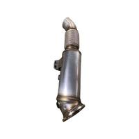 Convertisseur catalytique à haut débit en acier inoxydable pour échappement, norme d'émission Euro VI, position avant, pour type de carburant GNC, neuf
