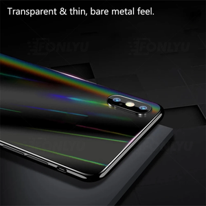 <span class=keywords><strong>Film</strong></span> de protection d'écran arc-en-ciel personnalisé effet aurore brillant pour smartphone, compatible avec la machine de découpe hydrogel illimitée - Product Image 2