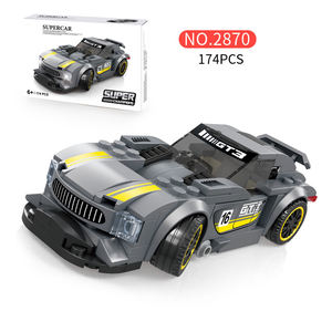 2870-2891 Briques de Construction en Plastique ABS Voiture de Course de Sport MOC Assemblage de Jouets Faits Main pour Enfants Collection - Product Image 2