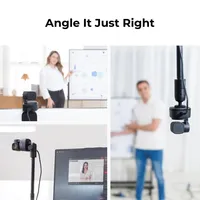 Microphone de vidéoconférence TINY SE AI 1080P haute définition avec suivi intelligent, capteur CMOS, caméra de streaming en direct, SD Lithium
