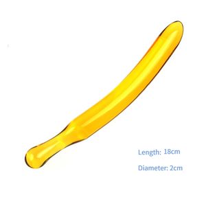 Portable <strong>Glass</strong> Wand <strong>Dildo</strong> Adult Toys Smooth <strong>Glass</strong> Weighted <strong>Dildos</strong> for Vagina Adult Sex Toys for Adult Sex Toys for Couple - Product Image 2