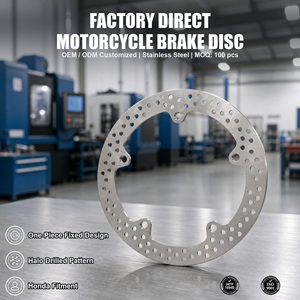 Disco de Freno Trasero para Motocicleta de 276 mm, Perforado, Personalizado de Fábrica, para <span class=keywords><strong>Honda</strong></span> <span class=keywords><strong>VFR</strong></span> <span class=keywords><strong>1200</strong></span> X <span class=keywords><strong>Crosstourer</strong></span> DCT <span class=keywords><strong>2012</strong></span>-2021, Nuevo Suministro - Product Image 1