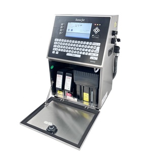 Stampante a getto d'inchiostro continuo CIJ ad alta velocità ugello Domino prodotto industriale codifica online datario immagine stampante con codice logo - Product Image 3