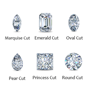 Berlian Buatan Laboratorium Potongan Marquise 0.1ct-0.7ct Bersertifikat IGI GIA Bentuk Fancy HPHT CVD Kejernihan VVS1 untuk Cincin - Product Image 6