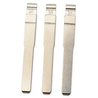 38 #   Lame de clé métallique non taillée HU101 pour télécommandes universelles KD Keydiy Xhorse VVDI, ébauches de clés de voiture n°38