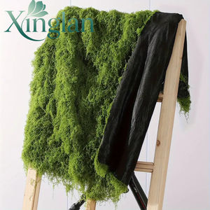 Tapis de mousse artificielle verte, mousse plastique réaliste, mur végétal, décoration de jardin et de sol - Product Image 1