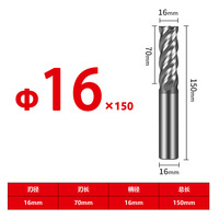 Fraise à queue en carbure monobloc à 4 dents, fraise CNC pour l'acier, l'acier allié et l'acier inoxydable, outil pour l'usinage industriel des métaux