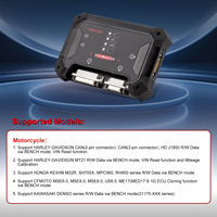 OBDSTAR ECU Master B Configuration : Clonage d'ECU de moto via PC, compatible avec plus de 100 marques de motos et plus de 300 types d'ECU.