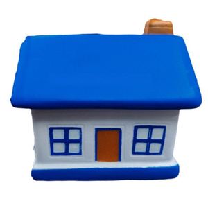 ลูกบอลบีบคลายเครียด PU Simulation House พร้อมคุณสมบัติป้องกันแรงกระแทก ของเล่นบีบเล่นสำหรับคลายเครียดในออฟฟิศ และของขวัญส่งเสริมการขาย - Product Image 4