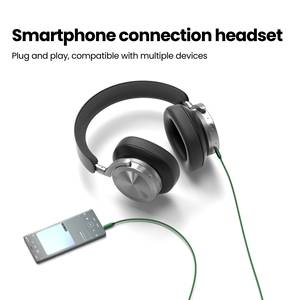 3.5mm male-to-male auxiliary <b>cable</b> for telephone, computer, and car speaker audio - Product Image 4