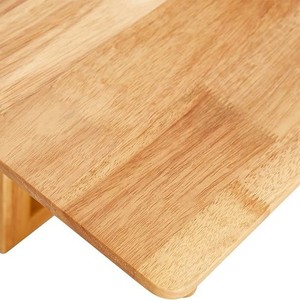 This cross-border best-selling rattan and wood <b>coffee</b> <b>table</b> is rectangular with cross-shaped <b>legs</b> and is suitable <b>for</b> living - Product Image 2