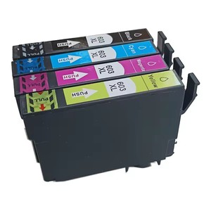 Cartuchos de Tinta 603XL para <span class=keywords><strong>Epson</strong></span> <span class=keywords><strong>603</strong></span> T603XL XP 2100, para Impresoras <span class=keywords><strong>Epson</strong></span> XP-3100 XP-2100 WF-2810 XP-3105 XP-4100 WF-2830 XP-2105 - Product Image 1