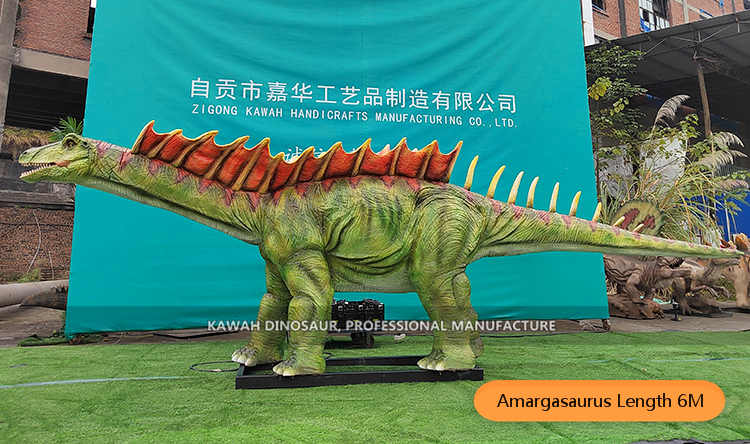 鬼レア！！新品未開封【OZROSAURUS】 AREA AREA 12inch Amargasaurus 10 Meters Long Animatronic Dinosaurs Life Size