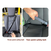 Siège de camping-car LXRV personnalisé en cuir Nappa, convertible en lit électrique et inclinable pour camping-cars, fourgonnettes et motorhomes