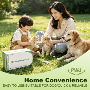 Test de diagnostic vétérinaire rapide combiné FPV/<span class=keywords><strong>FIPV</strong></span>/Giardia pour chiens atteints de parvovirose canine - Product Image 5