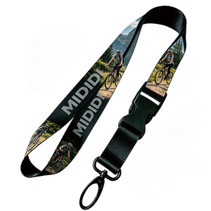 Lanière personnalisée avec crochet en métal noir, lanière promotionnelle en polyester, lanière <span class=keywords><strong>porte</strong></span>-clés moto et voiture, cadeaux de hockey - Product Image 5