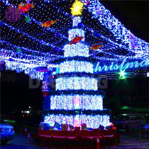 Large Waterproof <b>LED</b> Christmas <b>Tree</b> <b>Light</b> Festive Landscape Decoration for Plaza Park Garden Resort Street Display for Sale - Product Image 4