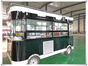 Chariot de boulangerie remorque équipement de restaurant chariot de salle à manger mobile pour poulet frit camion de nourriture produits de fruits et légumes - Product Image 3