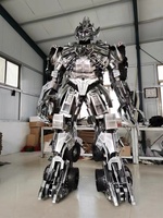 Outdoor park shopping mall Robot pakaian Berjalan Transformers pakaian untuk dijual