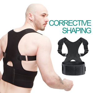 Corset <span class=keywords><strong>Correcteur</strong></span> en Néoprène Redresse-Dos Réglable Appareil pour Posture Lombaires et Clavicule Soulagement de la Douleur - Product Image 2
