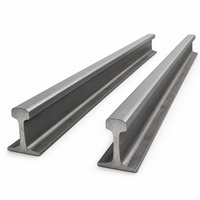 Rail de train en acier laminé à chaud A75 71Mn 43kg R50 R65, rail de voie ferrée en vrac, rail en acier 22kg