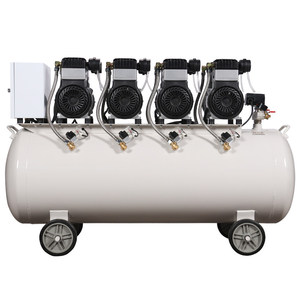 Compresseur d'air à piston silencieux sans huile Hurricane 1600W 230L Garantie 5 ans Peinture au pistolet électrique Réparation automobile industrielle - Product Image 5
