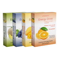 Lifeworth Sport Suppléments Poudre Multivitaminée Absorption Facile Ginseng Sucre Caféine Vitamines Minéraux En Vrac/Sac Énergie
