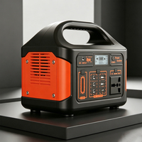 Centrale Électrique Portable TC MPPT avec Batterie LiFePO4, Onduleur à Onde Sinusoïdale Pure, Générateur Solaire, Allume-Cigare, Démarreur de Voiture CE/FCC