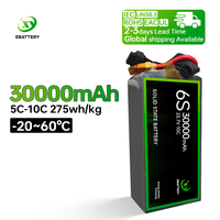 Meilleure vente XYE Solid State Battery 30000mAh 6S 10C haute puissance XT60 connecteur FPV UAV Drone agricole 66000