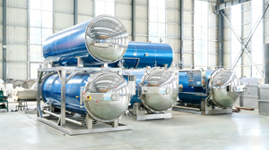 Sistema de Automatización de Retorta Montado sobre Plataforma con Unidad de Autoclave, Línea de Automatización de Retorta para Manufactura Inteligente en la Industria <span class=keywords><strong>4.0</strong></span> - Product Image 5