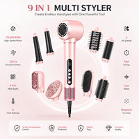 Herramientas de Peinado ONULISS, Secador de Cabello Iónico Bldc de Alta Velocidad 5 en 1, Cepillo de Aire Caliente, Secador de Cabello