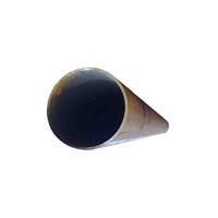 Meilleur prix pour tuyau de pétrole noir ASTM A252 Gr.3 LSAW API 5L pour fondation de pont, diamètre extérieur 1219 mm, épaisseur 28,6 mm