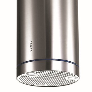 Campana Extractora Cilíndrica Estilo Isla Kussner de Acero Inoxidable 220V Tipo de Succión Superior D3IS Modelo Doble - Product Image 1