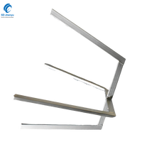 Pieds de chaise modernes en métal noir mat de 440 mm, en vrac, avec installation facile pour chaises de salle à manger, de cuisine et de bureau à domicile