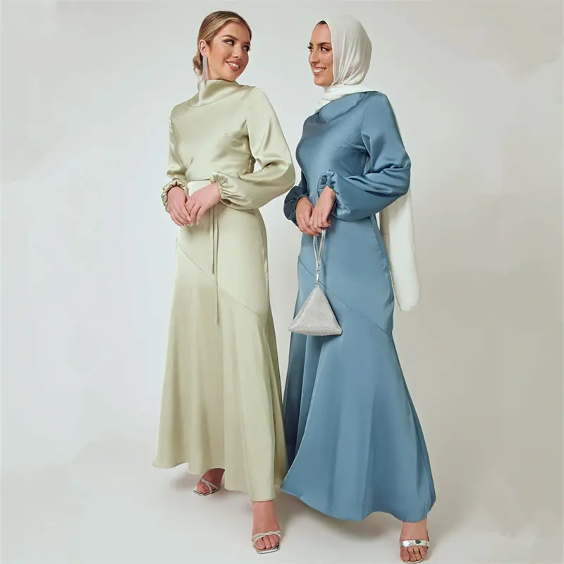 Kaftan 파키스탄 겸손한 Thobe 이슬람 드레스 여성 중동 Kurti Abaya 두바이 아프리카 인도 & amp 파키스탄 이슬람 의류