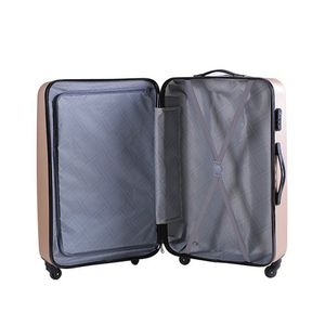 Classical Luggage High Quality <strong>pink</strong> <strong>Suitcase</strong> 3 Pcs Luggage Set - Product Image 4