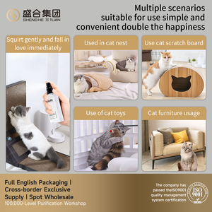 Spray à l'herbe à chat, jouet pour chat, stimulateur, eau amusante pour chat, spray pour chat, fabricants en gros de spray à l'herbe à chat - Product Image 4