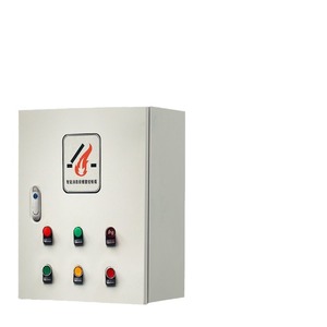 กล่องควบคุมหน้าต่างระบายควันอัจฉริยะ IP40 เหล็กเคลือบสีสำหรับระบบป้องกันอัคคีภัย - Product Image 1