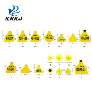 KED KD504 UV resistente a la impresión láser palabras poliuretano cerdo oveja ganado etiqueta de identificación para orejas de animales de granja - Product Image 2