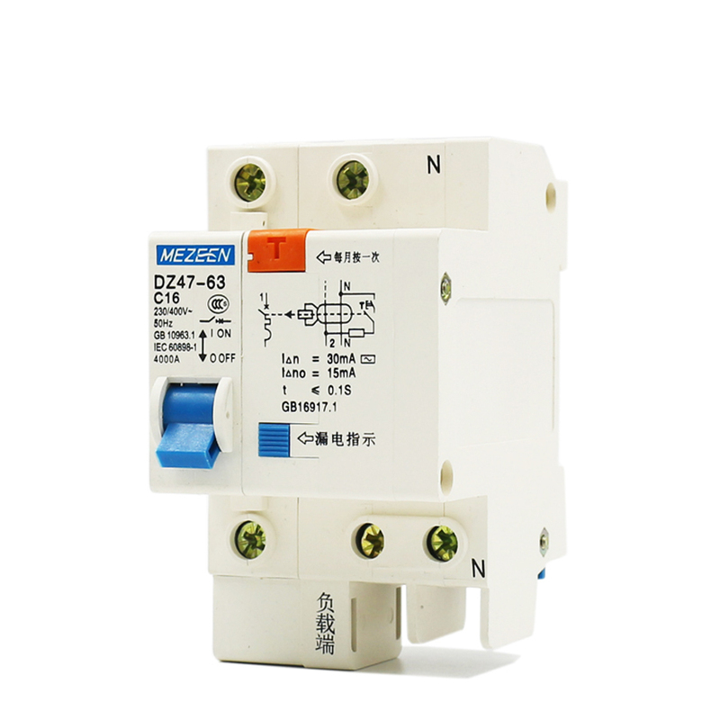 Hight Quality RCBO Circuit Breaker 1P